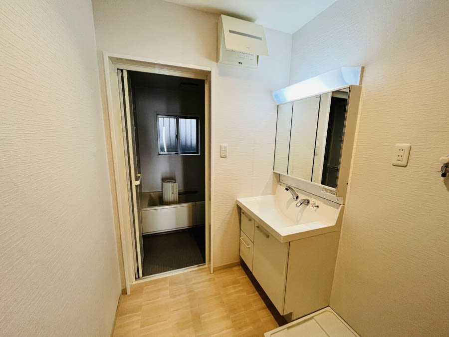 洗面所クリーニング