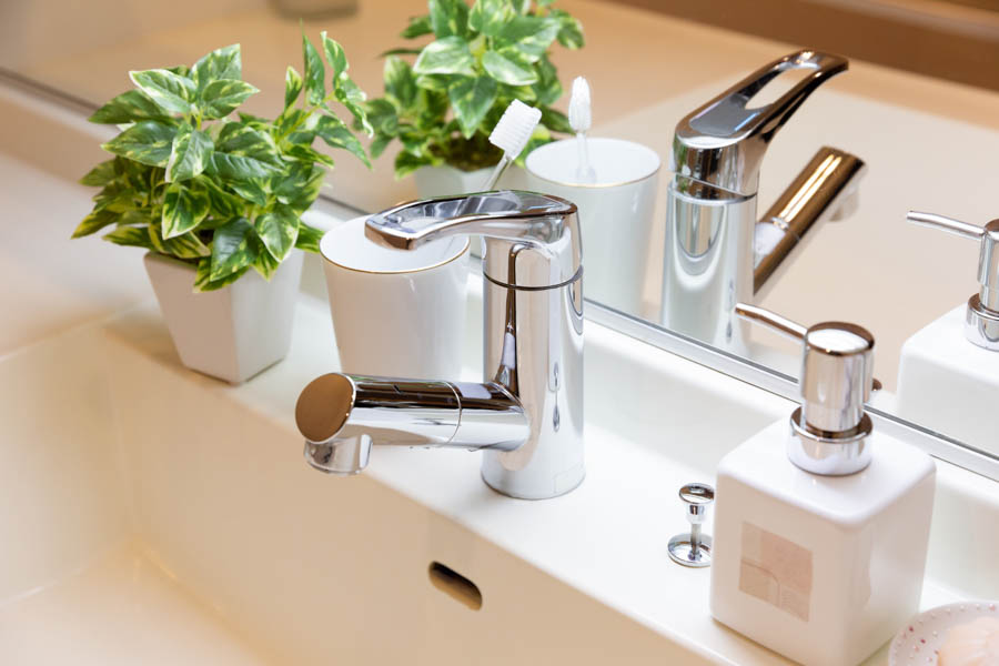 洗面所クリーニング