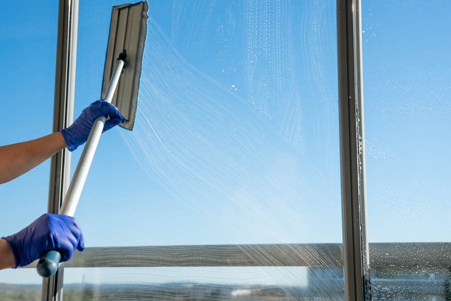 窓ガラスクリーニング